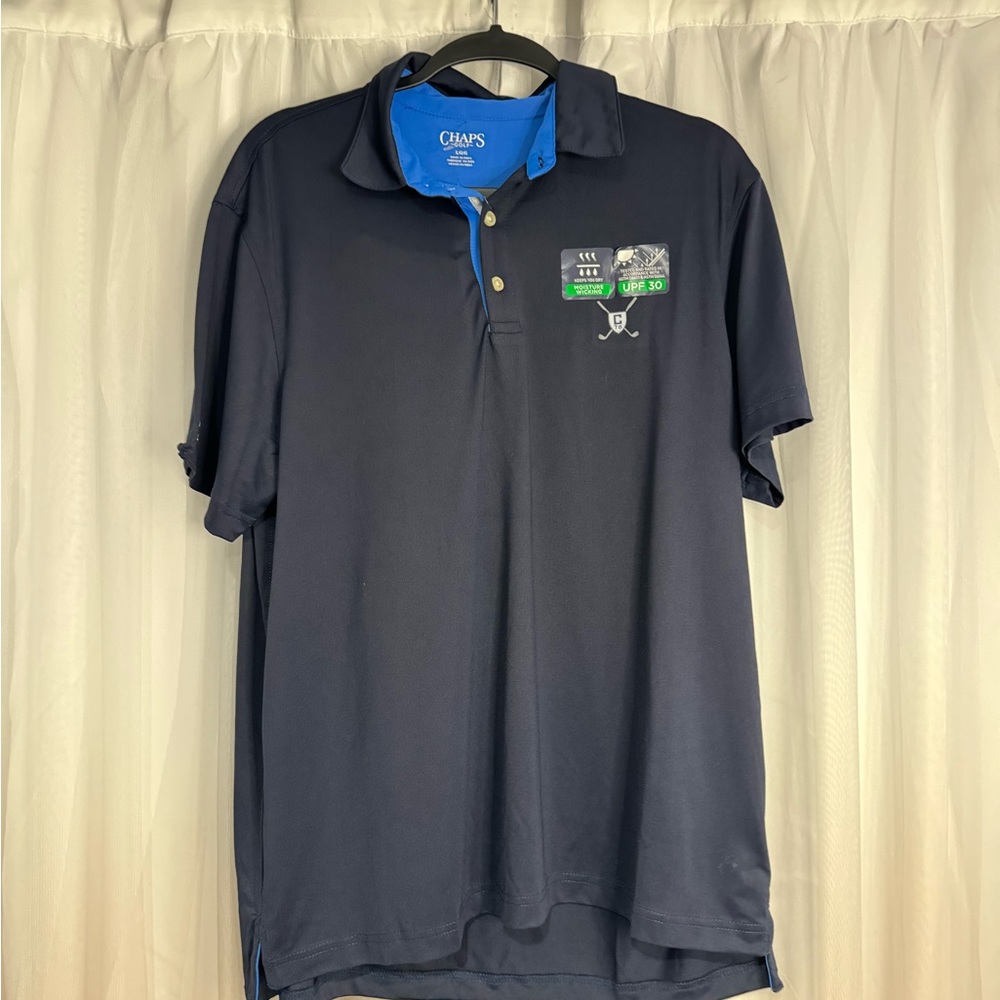 NWT Chaps Men’s golf shirt Sz L